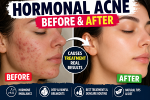 Hormonal Acne Before and After: Causes, Treatment, and Real Results