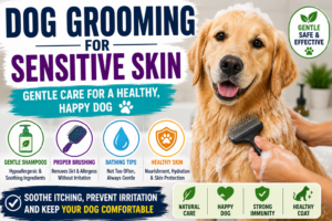 Dog Grooming for Sensitive Skin: A Complete Guide to Gentle Care and Healthy Skin