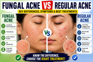 Fungal Acne vs Regular Acne: How to Tell the Difference and Treat Both Effectively
