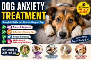 Dog Anxiety Treatment: Causes, Symptoms, Home Remedies & Best Solutions