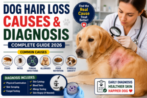 Dog Hair Loss Causes: 15 Common Reasons Your Dog Is Losing Hair (2026 Guide)