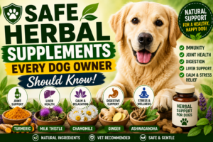 Safe Herbal Supplements Every Dog Owner Should Know: Benefits, Uses & Safety Guide