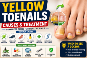 Yellow Toenails Causes and Treatment: What You Need to Know