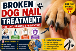 Broken Dog Nail Treatment: First Aid, Healing & Prevention