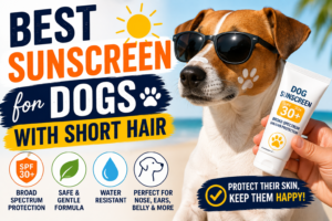 Best Sunscreen for Dogs With Short Hair: Safe Sun Protection