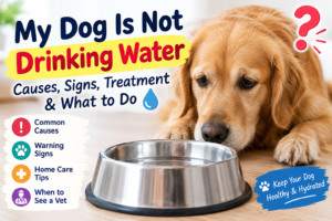 My Dog Is Not Drinking Water: Causes, Signs & What to Do