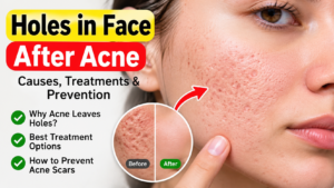 Holes in Face After Acne: Causes, Treatments & Prevention