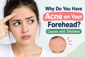 Why Do You Have Acne on Your Forehead? Causes & Solutions
