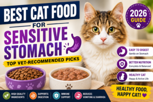 Best Cat Food for Sensitive Stomach in 2026 | Top Vet-Recommended Choices
