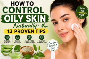 How to Control Oily Skin Naturally: 12 Proven Tips That Really Work