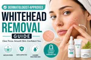 Dermatologist-Approved Whitehead Removal Guide: How to Get Rid of Whiteheads