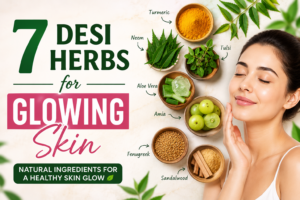 7 Desi Herbs for Glowing Skin: Natural Ingredients & Benefits
