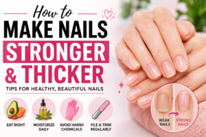 How to Make Nails Stronger and Thicker: 10 Easy Tips