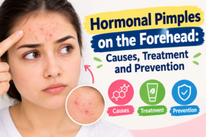 Hormonal Pimples on the Forehead: Causes, Treatment & Prevention