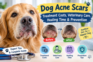 Dog Acne Scars: Treatment Costs, Veterinary Care, Healing Time & Prevention