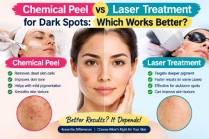 Chemical Peel vs Laser for Dark Spots: Which Works Better?