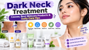 Dark Neck Treatment: Causes, Best Skincare Products & Daily Care Tips