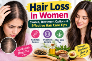 Hair Loss in Women: Causes, Treatment Options & Effective Hair Care Tips