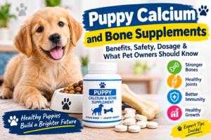 Puppy Calcium & Bone Supplements: Benefits, Safety & Dosage