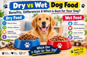 Dry vs Wet Dog Food: Benefits, Differences & Which Is Best for Your Dog