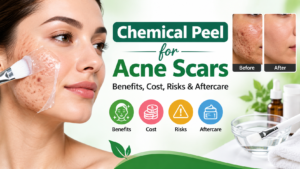 Chemical Peel for Acne Scars: Benefits, Cost, Risks & Aftercare