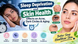 Sleep Deprivation and Skin Health: Effects on Acne, Dark Circles & Aging