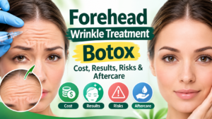 Forehead Wrinkle Treatment: Botox Cost, Results, Risks & Aftercare
