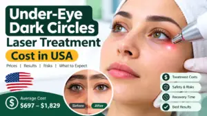 Under-Eye Dark Circles Laser Treatment Cost in USA: Prices & Results
