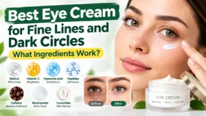 Best Eye Cream for Fine Lines and Dark Circles: Ingredients That Work