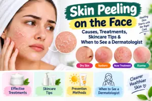 Skin Peeling on the Face: Causes, Treatments & Skincare Tips