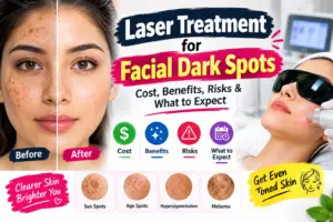 Laser Treatment for Facial Dark Spots: Cost, Benefits, Risks & Results