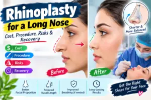 Rhinoplasty for a Long Nose: Cost, Procedure, Risks & Recovery