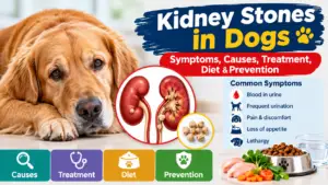 Kidney Stones in Dogs: Symptoms, Causes, Treatment, Diet & Prevention