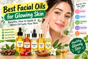 Best Facial Oils for Glowing Skin: Benefits, How to Apply & Which Oil Suits Your Skin