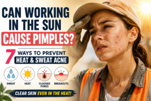 Can Working in the Sun Cause Pimples? 7 Ways to Prevent Heat and Sweat Acne