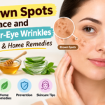 Brown Spots on Face and Under-Eye Wrinkles: Causes & Home Remedies