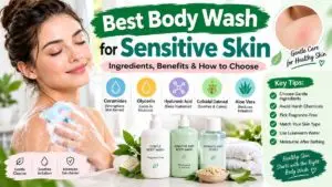 Best Body Wash for Sensitive Skin: Ingredients, Benefits & How to Choose