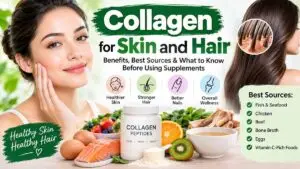 Collagen for Skin and Hair: Benefits, Sources & Supplements Guide