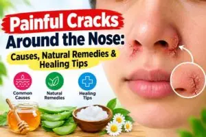 Painful Cracks Around the Nose: Causes, Natural Remedies & Healing Tips