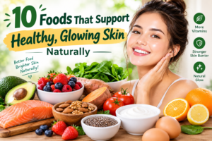 10 Foods That Support Healthy, Glowing Skin Naturally