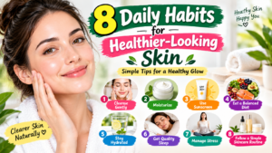 8 Daily Habits for Healthier-Looking Skin Naturally