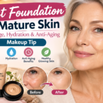 Best Foundation for Mature Skin: Coverage, Hydration & Anti-Aging Makeup Tip