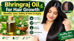 Bhringraj Oil for Hair Growth: Benefits, Uses, Safety & How to Apply