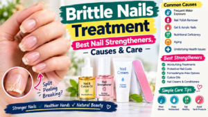 Brittle Nails Treatment: Best Nail Strengtheners, Causes & Care