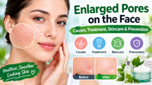 Enlarged Pores on the Face: Causes, Treatment & Prevention