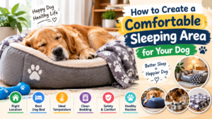 How to Create a Comfortable Sleeping Area for Your Dog