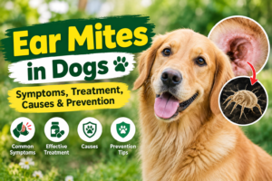 Ear Mites in Dogs: Symptoms, Treatment & Prevention