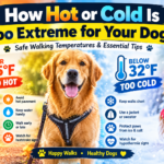 Safe Dog Walking Temperatures: Hot and Cold Weather Guide