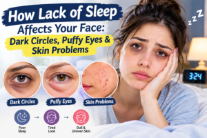 How Lack of Sleep Affects Your Face: Dark Circles & Puffy Eyes
