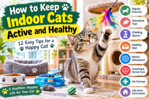 How to Keep Indoor Cats Active and Healthy: 12 Expert Tips